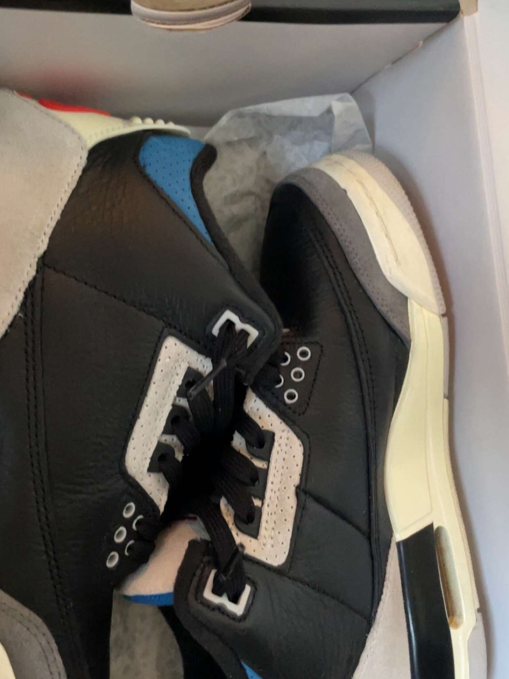 Jordan 3 Air Size 5.5 Youth Or 7 Women